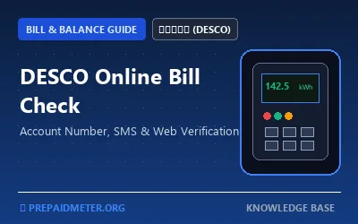 DESCO Online Bill Check