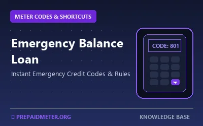 Emergency Balance Loan